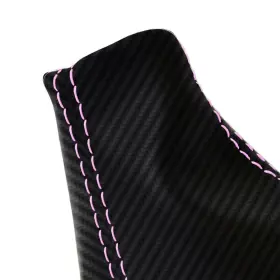 Acu-ilx-1618-ebb-cfbpis Pieliz E Brake Boot Cover Pvc Carbon Fiber For Acura Ilx 2016-2018 Pink Stitch #3