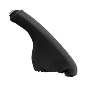 Acu-ilx-1618-ebb-vbgrs Pieliz E Brake Boot Cover Synthetic Leather For Acura Ilx 2016-2018 Green Stitch #2 Acu-ilx-1618-ebb-vbgrs Pieliz E Brake Boot Cover Synthetic Leather For Acura Ilx 2016-2018 Green Stitch #2