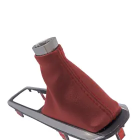 Acu-tlx-1520-asb-vred Pieliz Automatic Shift Boot Cover Skin Leather For Acura Tlx 2015-2020 Red