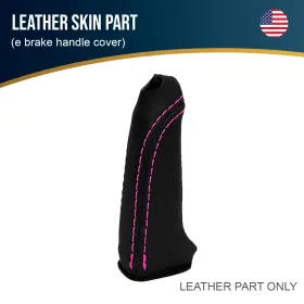 Bmw-e36-9299-bhc-vbpis Pieliz Fits 92-99 Bmw E36 Leather E Brake Handle Cover Pink Stitch