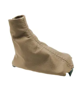 Bmw-x5-0006-ebb-vbei Pieliz Fits 00-06 Bmw X5 E53 Pvc Leather E Brake Boot Cover Skin Beige