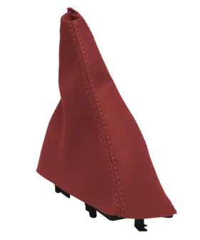 Dod-ram-0208-msb-vred Pieliz Manual Shift Boot Cover Carbon Fiber For Dodge Ram 1500 2002-2008 Red