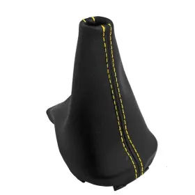Kia-sou-1113-asb-vbyes Pieliz Automatic Shift Boot Leather Synthetic For Kia Soul 11-13 Yellow Stitch
