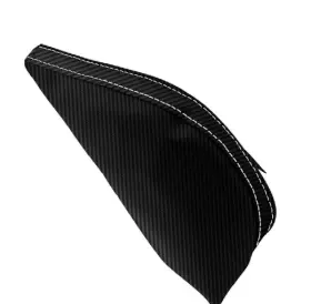 Lex-sc3-9200-ebb-cfbwhs Pieliz E Brake Boot Pvc Cover Carbon For Lexus Sc 300 400 92-00 White Stitch Lex-sc3-9200-ebb-cfbwhs Pieliz E Brake Boot Pvc Cover Carbon For Lexus Sc 300 400 92-00 White Stitch