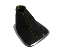 Mer-clc-0109-asb-vbyes Pieliz Automatic Boot Leather Synthetic For Mercedes Benz Class C 01-09 Yellow Stitch