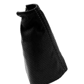 Nis-ver-0712-msb-cfbla Pieliz Manual Shift Boot Cover Carbon Fits Nissan Versa Tilda 07-12 Black #2