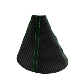 Pon-g4-0506-msb-cfbgrs Pieliz Manual Shift Boot Cover Pvc Carbon For Pontiac G4 05-06 Green Stitch #2