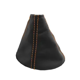 Pon-g4-0506-msb-vbors Pieliz Fits 05-06 Pontiac G4 Leather Manual Shift Boot Cover Orange Stitch #3