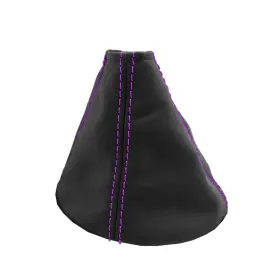 Pon-g4-0506-msb-vbpus Pieliz Fits 05-06 Pontiac G4 Leather Manual Shift Boot Cover Purple Stitch #2