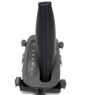 Pon-gra-9703-asb-vbpus Pieliz Fits 97-03 Pontiac Grand Prix Gt Leather Automatic Shift Boot Purple Stitch #3