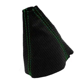 Pon-gto-0406-msb-cfbgrs Pieliz Manual Shift Boot Cover Pvc Carbon For Pontiac Gto 2004-2006 Green Stitch #3