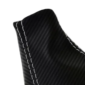 Pon-gto-0406-msb-cfbwhs Pieliz Manual Shift Boot Cover Pvc Carbon For Pontiac Gto 2004-2006 White Stitch #2