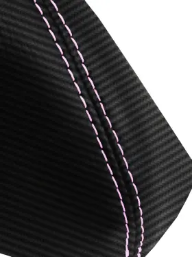 Toy-4ru-8489-msb-cfbpis-11.5 Pieliz Fits 84-89 Toyota 4 Runner 4x4 11.5 Inch Carbon Manual Shift Boot Pink Stitch #3