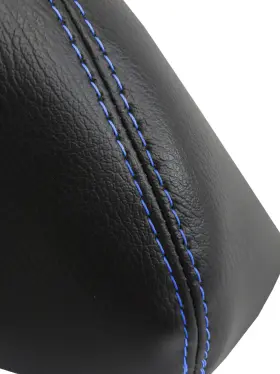 Toy-4ru-8489-msb-vbbls-11.5 Pieliz Fits 84-89 Toyota 4 Runner 4x4 11.5 Inch Leather Manual Shift Boot Blue Stitch #3