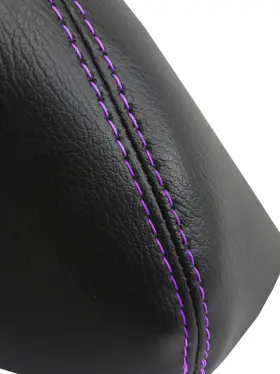 Toy-4ru-8489-msb-vbpus-11.5 Pieliz Manual Shift Boot Leather For Toyota 4 Runner 4x4 84-89 Purple Stitch 11.5 Inch #3