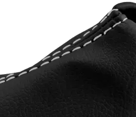 Toy-4ru-8489-msb-vbwhs-11.5 Pieliz Fits 84-89 Toyota 4 Runner 4x4 11.5 Inch Leather Manual Shift Boot White Stitch #2