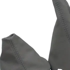 Vw-mk3-9198-meb-vdgr Pieliz Fits 91-98 Vw Jetta Golf Mk3 Carbon Manual And Brake Boot Cover Gray #2