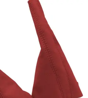 Vw-mk3-9198-meb-vred Pieliz Fits 91-98 Vw Jetta Golf Mk3 Carbon Manual And Brake Boot Cover Red #3