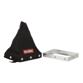 871003rqp Racequip Fire-retardant Shifter Boot With Base Plate 9 In