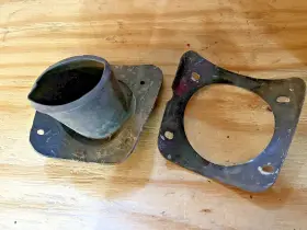 706919 Scp British Shift Boot Rubber Grommet Gaiter And Metal Retainer Late Triumph Spitfire #2