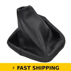 Secosautoparts 755769263103 Leather Shifter Boot For Hummer H3 2005-2011 Black