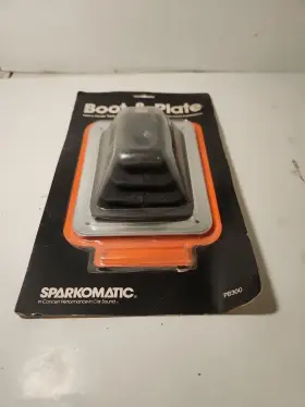 Pb300 Sparkomatic Nos Shifter Boot And Plate. No Screws #2