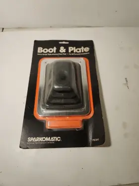 Pb300 Sparkomatic Nos Shifter Boot And Plate. No Screws #3