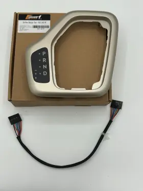 5yd27ls5aa Square 1 601-401r Shifter Bezel W / Harness For 2014-2018 Jeep Cherokee 601-401 Tan