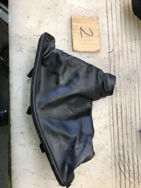 Subaru 501492159847 Fits 2003-2008 Forester Vinyl Leather E Brake Boot Cover Skin Black