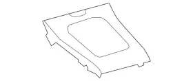 55420-02400 Toyota Genuine Automatic Transmission Shift Cover Plate