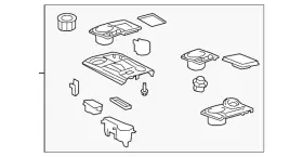 58804-35510 Toyota Genuine Upper Panel
