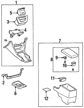 58804-ac010-c0 Toyota Genuine Upper Panel