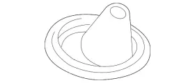 58808-21030-c0 Toyota Genuine Automatic Transmission Shift Lever Boot