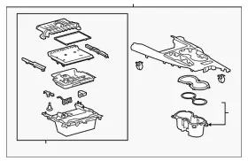 58822-06c30 Toyota Genuine Shift Panel