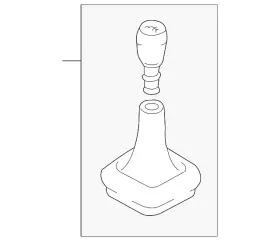 1c0-711-113-r-tht Volkswagen Genuine Shift Boot