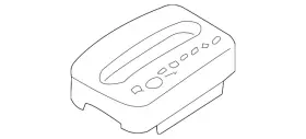 1c0-713-203-c-2ql Volkswagen Genuine Shift Indicator #2