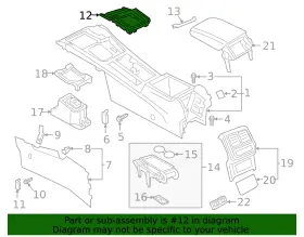 3g1-864-263-d-yi2 Volkswagen Genuine Trim Plate #2 3g1-864-263-d-yi2 Volkswagen Genuine Trim Plate #2