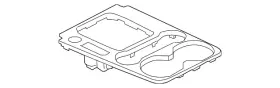 7p1-863-212-ae-6bb Volkswagen Genuine Shift Plate