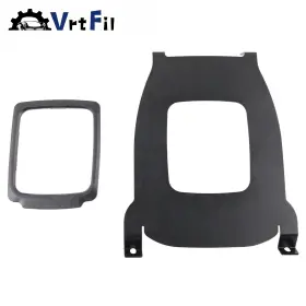 H-egr015-bk Vrtfil Maxim Shift Boot Delete Cover Plate Aluminum Fit For 1996-2000 Honda Civic