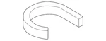 Genuine Mazda Manual Transmission Shift Linkage Boot Seal H001-64-493. Fixed Price $5.50.
