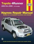 Haynes Toyota 4RUNNER Repair Manual 2003-2009 Diy Service & Maintenance Guide. Fixed Price $40.90.