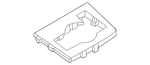 Genuine Volkswagen Shift Plate 57N-864-300-041. Fixed Price $10.20.