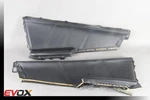 08-15 Mitsubishi Lancer Evolution X Front Leather Door Panel Inserts Oem. Fixed Price $74.99.