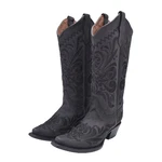 Corral Women's L5433 Western Black Filigree Embroidered Snip Toe Boots. Fixed Price $114.92.