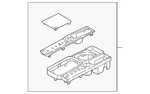 Genuine Volkswagen Shift Plate 3CN-713-109-C-ICL. Fixed Price $56.24.