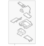 Genuine Mazda Automatic Transmission Shift Cover Plate KGC3-64-340-03. Fixed Price $421.13.