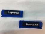 Jdm Cine Impreza Off Road Express Blue Babyseat Shoulder Pads / E-brake Handle. Fixed Price $9.95.