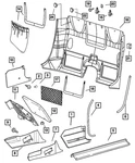 Genuine Mopar Tapping Screw 6104574AA. Fixed Price $8.21.