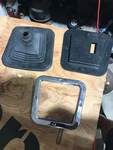 Oer Upper And Lower Shift Boot With Retainer For 1970-1981 Firebird Camaro. Fixed Price $85.00.