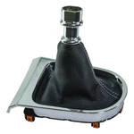 New Oem 15-17 Ford Mustang Transmission Gear Shift Boot & Chrome Trim Ring Bezel. Fixed Price $78.45.